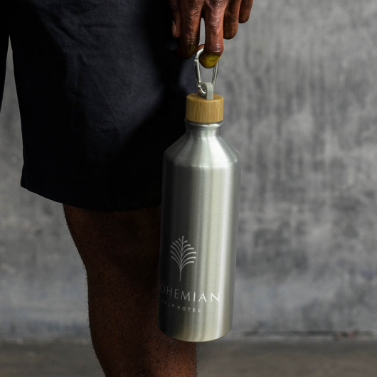 Boulder Aluminium Bottle Feature
